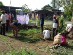 Cleanliness drive in Village Gaymukh, Tehsil Seloo, Dist: Wardha by Radio MGIRI, 23rd june 2018