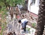 4th Day Cleanliness of campus premises on 04/05/2016