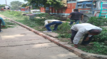 Cleaning activity by office staff at 03/12/17 (Varanasi)