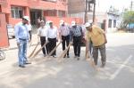 Roads of the I. Estate were cleaned by officers of DI, DIC.