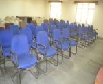 Seminar hall after cleaning 