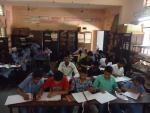 Drawing competation in Telangana Office