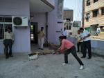 Cleanliness drive at S.O. KVIC, Lucknow Office premises.