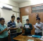 Swachhata Pledge taken by all officials of S.O., Dimapur